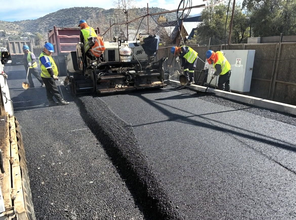 Asfalto Punta Águila, Lo Barnechea